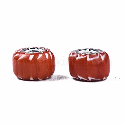 Handmade Millefiori Lampwork Beads&nbsp;LAMP-S197-018