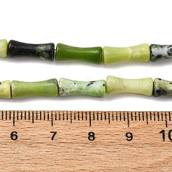 Natural Serpentine Beads Strands&nbsp;G-L624-G13-12x5mm