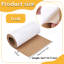Cork Insulation Roll&nbsp;AJEW-WH0709-220A-1