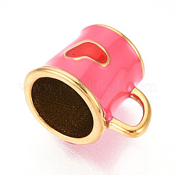 304 Stainless Steel Enamel Pendants&nbsp;STAS-N112-24G