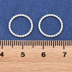 Brass Soldered Closed Jump Rings&nbsp;KK-K253-15E-03S
