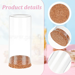 4Pcs High Borosilicate Glass Dome Cover&nbsp;DJEW-PH0001-37