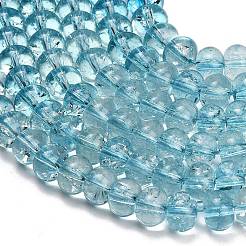 Dyed Imitation Gemstone Glass Beads Strands&nbsp;GL-Z001-03B-12