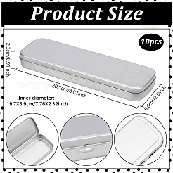 Tinplate Pen Bag&nbsp;AJEW-WH0410-232