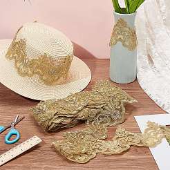 7.5 Yards Polyamide Flower Embroidery Lace Trim for Garment Accessories&nbsp;OCOR-NB0002-02