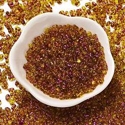Spray Painted Glass Seed Beads&nbsp;SEED-F005-04A-02