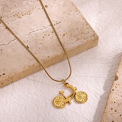 304 Stainless Steel Pendant Necklaces&nbsp;WGF4E05-01