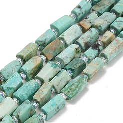 Natural Peruvian Turquoise(Jasper) Beads Strands&nbsp;G-NH0072-E04-01