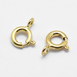 925 Sterling Silver Spring Ring Clasps&nbsp;STER-K167-076C-G