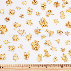 120Pcs 15 Styles Alloy Cabochons&nbsp;FIND-OC0001-11