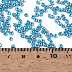 8/0 Czech Opaque Glass Seed Beads&nbsp;SEED-N004-003A-16