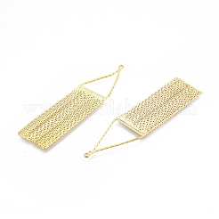 Brass Big Pendants&nbsp;KK-C006-23G