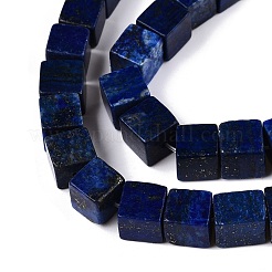 Natural Lapis Lazuli Dyed Beads Strands&nbsp;G-T139-8x8-44