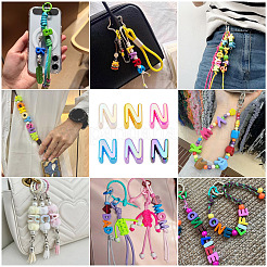 20Pcs UV Plating Opaque Acrylic European Beads&nbsp;OACR-TADJ0001-16N