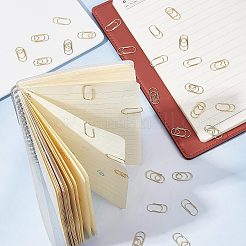 100Pcs 4 Styles Carbon Steel Paper Clips&nbsp;FIND-CP0001-48