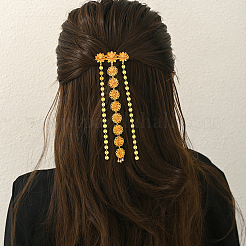 Brass Tassel Hair Barrettes&nbsp;WD0673