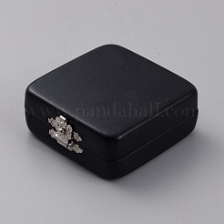 PU Leather Loose Diamond Display Boxes with Sponge Inside&nbsp;LBOX-WH0004-04A