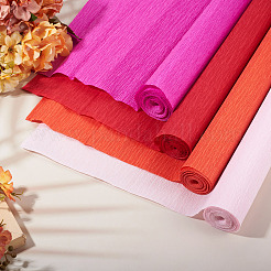 4 Rolls 4 Colors Crepe Paper Rolls&nbsp;DIY-TA0013-18A