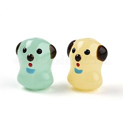 Handmade Lampwork Enamel Beads&nbsp;LAMP-N029-02
