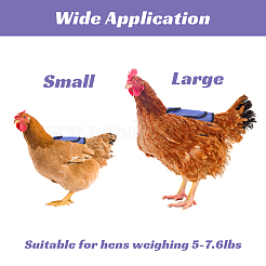 Polyester Chicken Saddle Apron&nbsp;AJEW-CP0008-61A