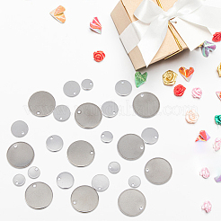 120Pcs 3 Style 304 Stainless Steel Charms&nbsp;STAS-DC0013-28