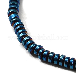 Electroplated Synthetic Non-magnetic Hematite Beads Strands&nbsp;G-L613-G01-01C