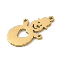 Christmas 304 Stainless Steel Chandelier Component Links&nbsp;STAS-Q005-02G