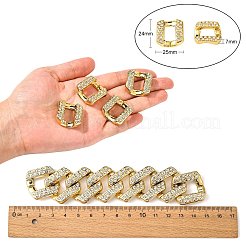 Acrylic Rhinestone Link Rings&nbsp;FIND-CJC0003-31