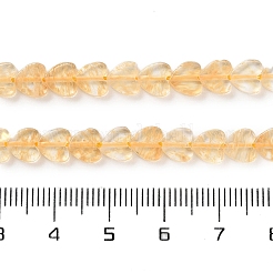 Natural Citrine(Heated) Beads Strands&nbsp;G-M403-A24-02