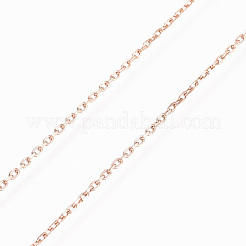 Ion Plating(IP) 304 Stainless Steel Cable Chains&nbsp;CHS-D004-01RG