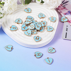 26Pcs 26 Styles Alloy Enamel Pendants&nbsp;FIND-TA0004-86B