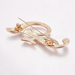 Alloy Brooches&nbsp;LS-JEWB-WH0005-01F-G