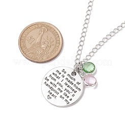 Teacher's Day Brass Cable Chains Necklaces&nbsp;NJEW-JN04692