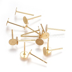 304 Stainless Steel Stud Earrings Findings&nbsp;STAS-P227-18G