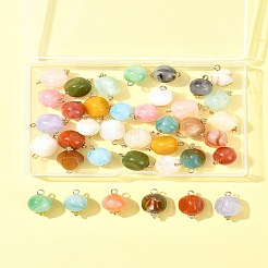 38Pcs 19 Colors Acrylic Pendants&nbsp;MACR-FS0001-80