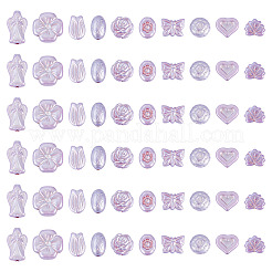 100G Pearlized Opaque Acrylic Beads&nbsp;OACR-TA0004-32A