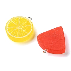 Transparent Resin Pendants&nbsp;CRES-D325-01P