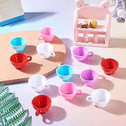 25Pcs 5 Styles Plastic Mini Teacup&nbsp;DJEW-TA0001-51