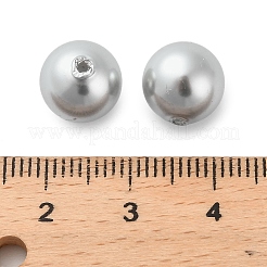 Baking Paint Pearlized Glass Pearl Round Beads&nbsp;X-HY-Q001-02A-04