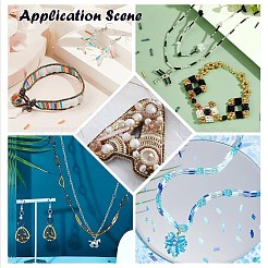 Baking Paint Glass Twist Bugle Beads&nbsp;SEED-N007-24B