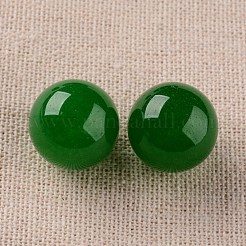 Natural Malaysia Jade Round Ball Beads&nbsp;G-I174-16mm-10