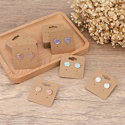 100Pcs Paper Earring Display Cards&nbsp;CDIS-DJ0001-15C