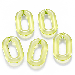 Transparent Acrylic Linking Rings&nbsp;OACR-S036-006A-J05