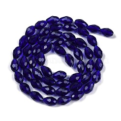 Transparent Glass Beads Strands&nbsp;EGLA-N013-T8mm-D07