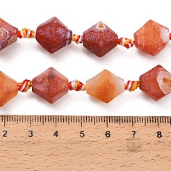Natural Weathered Agate Beads Strands&nbsp;G-A321-G02-01