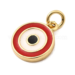 Brass Enamel Charms&nbsp;KK-I360-020G