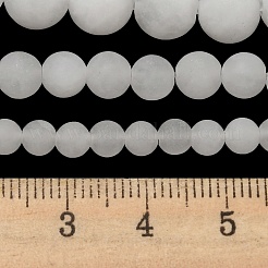 4 Strands 4 Style Natural White Jade Beads Strands&nbsp;G-OC0002-87