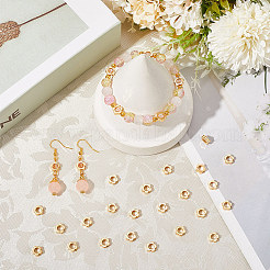30Pcs Brass Bead Frame&nbsp;KK-SC0006-49