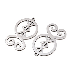 201 Stainless Steel Pendants&nbsp;STAS-I364-16P