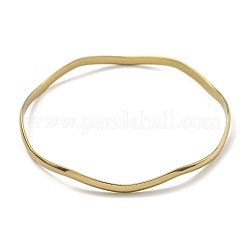 7Pcs PVD Vacuum Plating 202 Stainless Steel Bangle Sets&nbsp;BJEW-M317-13G